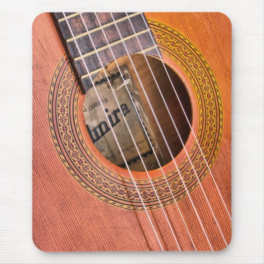 Klassische Gitarre Mousepad (Vorne)