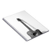 Klassische Gitarre Notizblock (Rechte Seite)