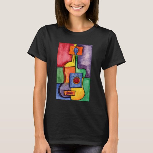Klassische Gitarre T-Shirt (Vorderseite)