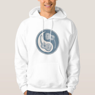 Klassische Gitarre Yin Yang Hoodie