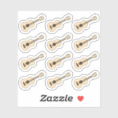 Klassische Gitarrenmusik Lesson Erinnerung Bujo Pl Aufkleber (Blatt)