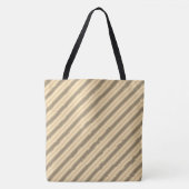 Klassische Gold Diagonal Stripe Reflection Tasche (Vorderseite)