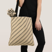 Klassische Gold Diagonal Stripe Reflection Tasche (Von Nahem)