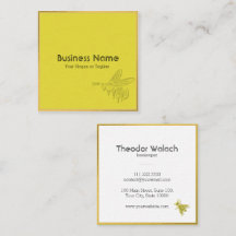 Klassische Goldbiene Beruflich