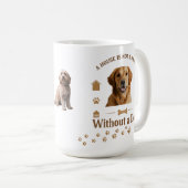 Klassische Golden Retriever Tasse (VorderseiteRechts)