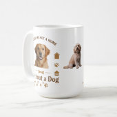 Klassische Golden Retriever Tasse (Vorderseite Links)