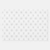 Klassische Goldene Wildblume Geschenkpapier Set (Vorderseite 3)