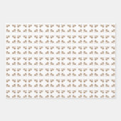 Klassische Goldene Wildblume Geschenkpapier Set (Vorderseite 2)