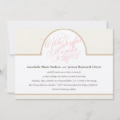 Klassische Goldstreifen für Hochzeitsfeiern Einladung (Vorderseite)