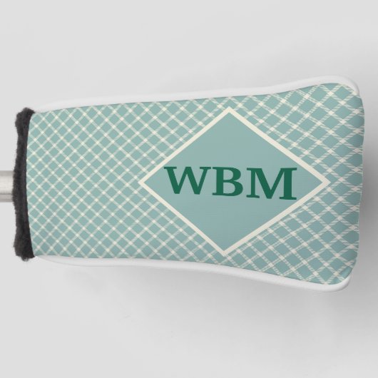Klassische Golf Putter Abdeckung mit individueller Headcover (Vorderseite)
