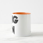 Klassische "Grabung" in der Tasse (mit rotem (Zentrum)