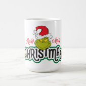 Klassische Grafik | Frohe Weihnachten Kaffeetasse (Mittel)