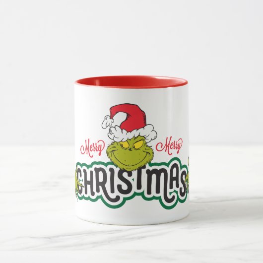 Klassische Grafik | Frohe Weihnachten Tasse (Zentrum)