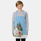 Klassische Grafik | Grinch & Max Runaway Slei Schürze (Getragen)