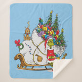 Klassische Grafik | Grinch & Max Runaway Slei Sherpadecke (Vorderseite)