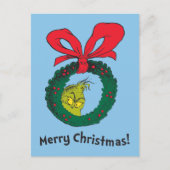 Klassische Grafik | Kranz Postkarte (Vorderseite)