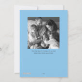 Klassische Grafik | Santa Claus Feiertagskarte (Rückseite)