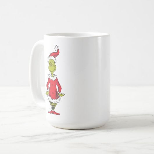 Klassische Grafik | Santa Claus Kaffeetasse (Vorderseite Links)