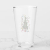 Klassische Grafik | Weihnachtsbaum Glas (Rückseite)