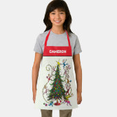 Klassische Grafik | Weihnachtsbaum Schürze (Insitu)