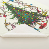 Klassische Grafik | Weihnachtsbaum Sherpadecke (3/4)