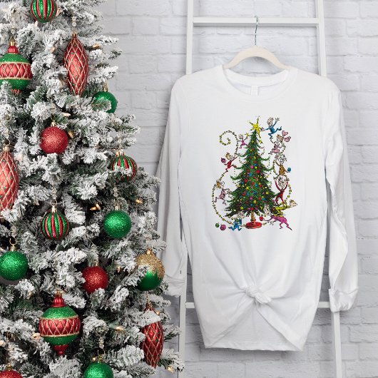 Klassische Grafik | Weihnachtsbaum T-Shirt