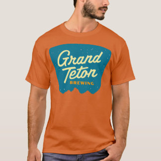 Klassische Grand Teton Brauerei T-Shirt