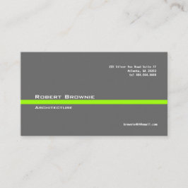 Klassische graue Grenze-Visitenkarte Visitenkarte