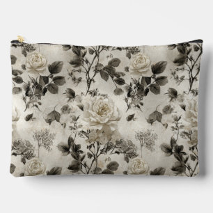 Klassische Graue Rose Zubehörtasche