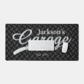 Klassische Gray Garage Tool Bench Pads Schreibtisc Schreibtischunterlage (Tastatur & Maus)