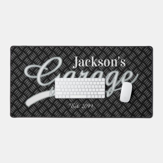 Klassische Gray Garage Tool Bench Pads Schreibtisc Schreibtischunterlage (Tastatur & Maus)