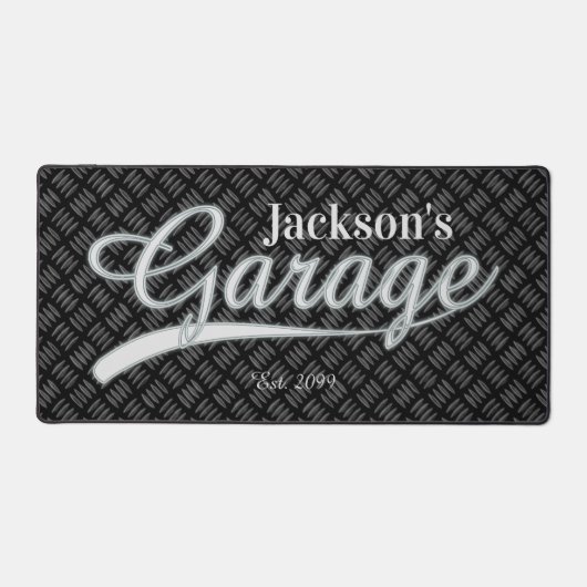 Klassische Gray Garage Tool Bench Pads Schreibtisc Schreibtischunterlage (Vorderseite)