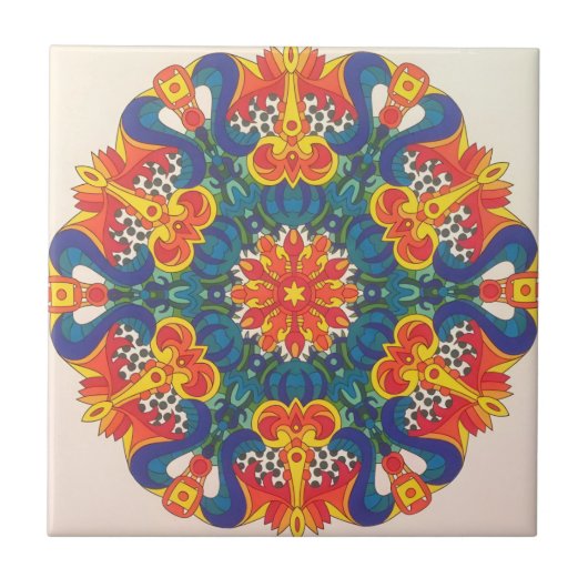 klassische griechische Fliesen (Vorderseite)