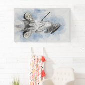 Klassische griechische Statue Athena Banner - Eleg (Insitu)