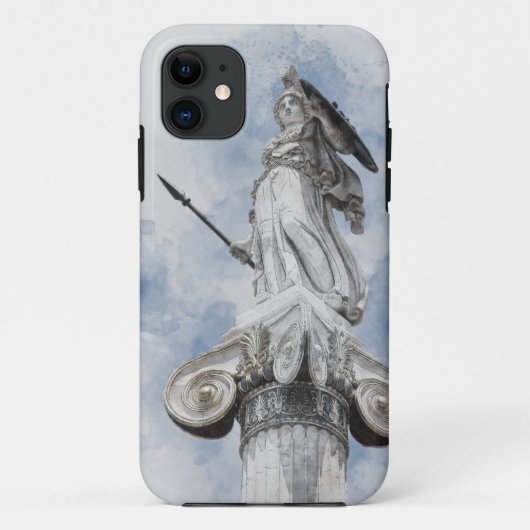 Klassische griechische Statue Athena Case-Mate iPhone Hülle (Rückseite)