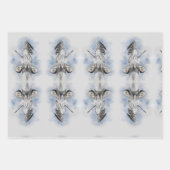 Klassische griechische Statue Athena Geschenkpapier Set (Vorderseite 3)