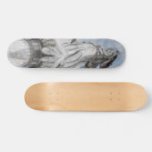 Klassische griechische Statue Athena Postkarte Skateboard (Horizontal)
