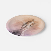 Klassische griechische Statue von Apollo Pappteller (Schrägansicht)