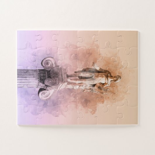 Klassische griechische Statue von Apollo Puzzle (Horizontal)