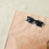 Klassische griechische Statue von Apollo Strandtuch (Beispiel)