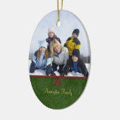 Klassische grüne rote keramikornament (Links)