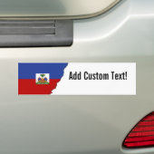 Klassische haitianische Flagge Autoaufkleber (Auf Auto)