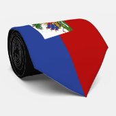 Klassische haitianische Flagge Krawatte (Gerollt)