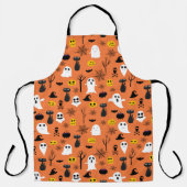 Klassische Halloween-Symbole Schürze (Vorderseite)