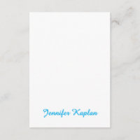 Klassische Handschrift Minimalist Professional