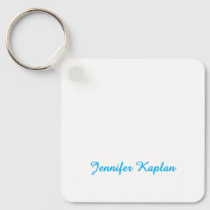 Klassische Handschrift Minimalist Professional Schlüsselanhänger