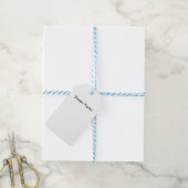 Klassische Handschrift Minimalistisch Professionel Geschenkanhänger (Mit Garn)