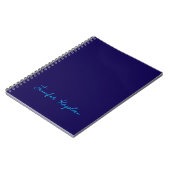 Klassische Handschrift Minimalistisch Professionel Notizblock (Linke Seite)