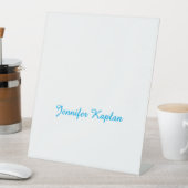 Klassische Handschrift Minimalistischer Profi Sockelschild (In Situ)