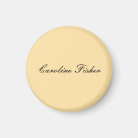 Klassische Handschrift Schlicht einfach beige